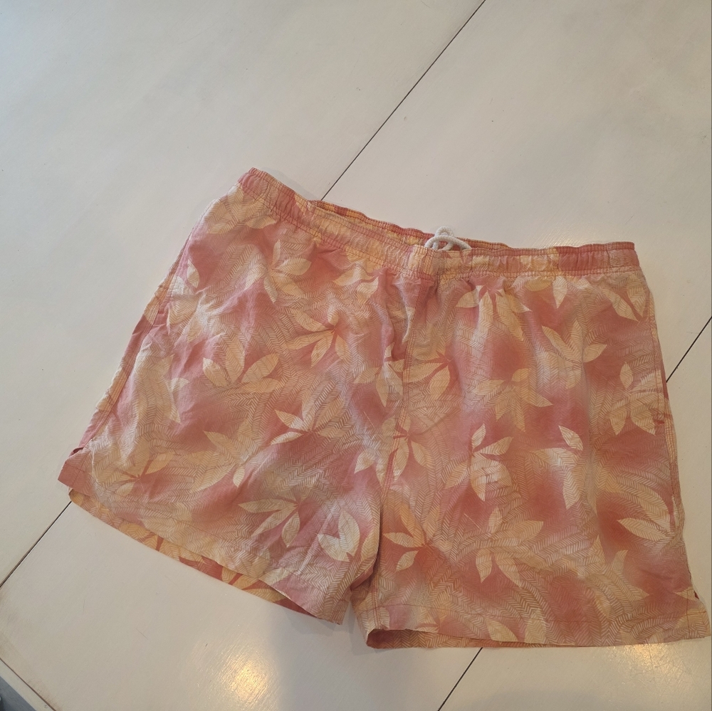 Tommy Bahama Orange and Yellow Patterned Shorts
